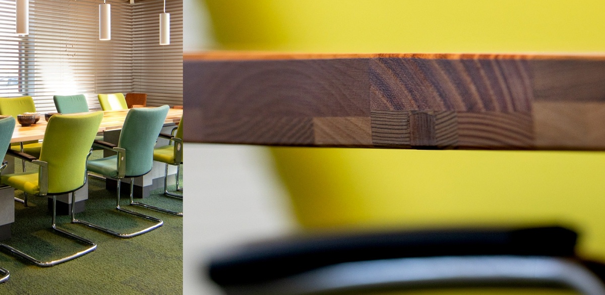 Een kantoor interieur zijn tijd ver vooruit